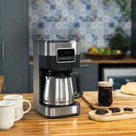 Cafeteira Elétrica Programável Black+Decker CM350G Inox 900W
