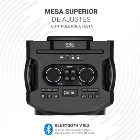 Caixa de Som Philco Bluetooth 1700W Pcx7300