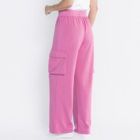 Calça Cargo Feminina De Malha Viscose Boby Blues