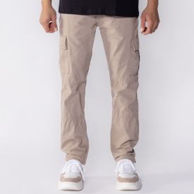 Calça Cargo Masculina De Sarja Marc Alain