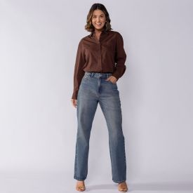 Calça Jeans Feminina Reta Boby Blues
