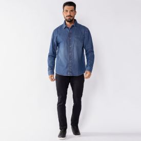 Calça Jeans Masculina Skinny Marc Alain Preto
