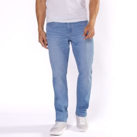 Calça Jeans Masculina Slim Marc Alain Azul Claro