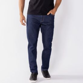 Calça Jeans Masculina Slim Marc Alain Azul Escuro