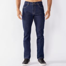 Calça Jeans Masculina Slim Marc Alain Azul Escuro