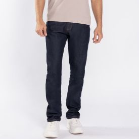 Calça Jeans Masculina Slim Marc Alain Azul Escuro