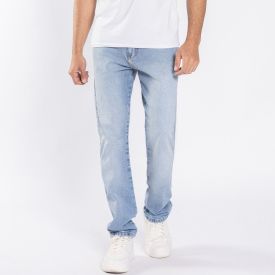 Calça Jeans Masculina Slim Thing Azul Claro