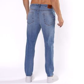 Calça Jeans Masculina Tapered Thing Azul Medio