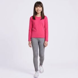 Calça Legging Térmica Juvenil 12 a 16 Anos Marmelada Mescla