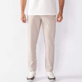 Calça Masculina Alfaiataria Com Elástico Thing Chino