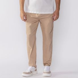 Cal&ccedil;a Masculina De Algod&atilde;o Thing Caqui