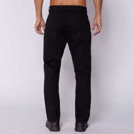 Calça Masculina Five Pocket Em Sarja Marc Alain Preto