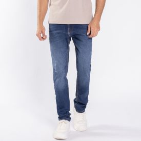Calça Skinny Masculina Jeans Thing Azul Escuro