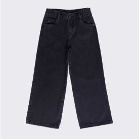 Calça Wide Leg Infantil Menina 4 a 10 Anos Marmelada