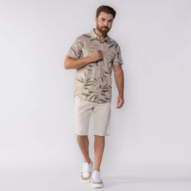 Camisa Masculina De Botão Marc Alain Estampado 2