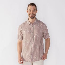 Camisa Masculina De Botão Viscose Thing