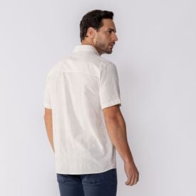 Camisa Masculina Quadriculada Viscolinho Marc Alain