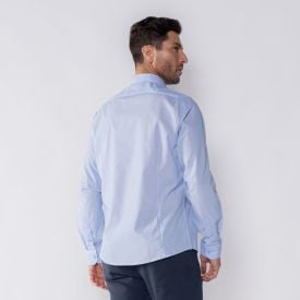 Camisa Social Masculina De Tricoline Marc Alain