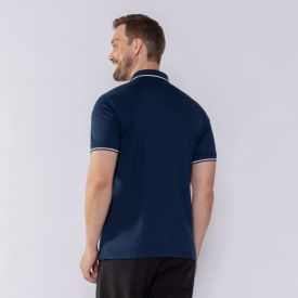 Camisa Polo Masculina Jacquard Marc Alain
