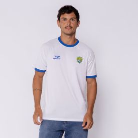 Camiseta Brasil Masculina Holográfica Penalty Branco