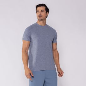 Camiseta Esportiva Masculina Raglan Dry Fit Scream Azul