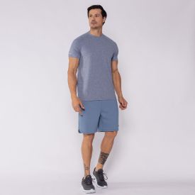 Camiseta Esportiva Masculina Raglan Dry Fit Scream Azul