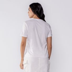 Camiseta Feminina La Vita Boby Blues Off White