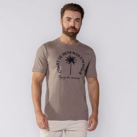 Camiseta Masculina De Algod&atilde;o Marc Alain