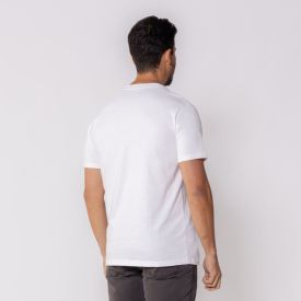 Camiseta Masculina Básica Lisa Thing Branco