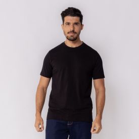 Camiseta Masculina Básica Lisa Thing Preto