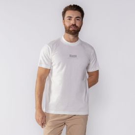 Camiseta Masculina De Algod&atilde;o Gangster Off White