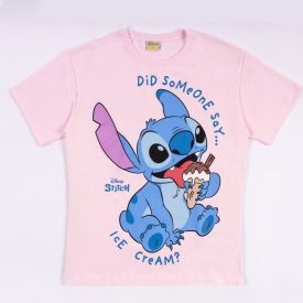 Camiseta Stitch Juvenil 12 a 16 Anos Disney