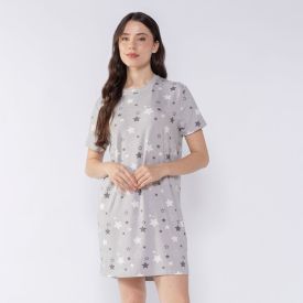 Camisola Feminina Manga Curta Estrela Camila Moretti
