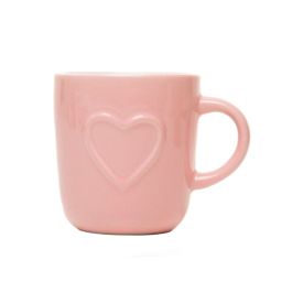 Caneca Cerâmica Heart 170Ml Lyor - Sortido