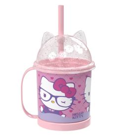 Caneca Classic com Tampa Ludica  Hello Kitty 360 ml Plasutil