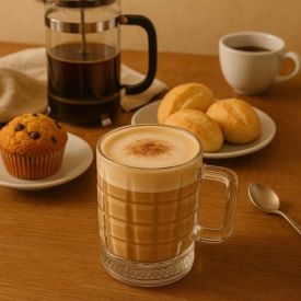 Caneca de Café Elusia Mozaico 250Ml Inga - Sortido