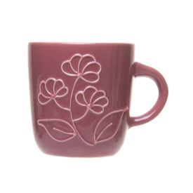 Caneca de Cerâmica Flowers 170Ml Wolff - Sortido