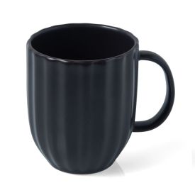 Caneca Em Cerâmica Sarah Preta Havan Casa  - 445ml