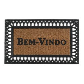 Capacho Capri 45X75 Cm Havan Casa - Bem Vindo