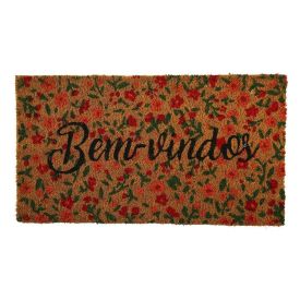 Capacho Fibra de Coco Mumbai Color 33X60cm Havan - Bem Vindos