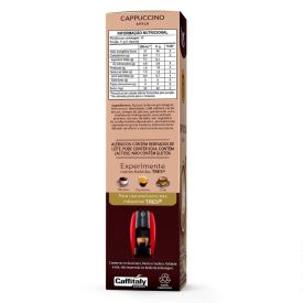 C&aacute;psulas De Cappuccino De Avel&atilde; 110G Tres 3 Cora&ccedil;&otilde;es - 10 Unidades