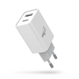 Carregador De Parede Universal Elg W124c - Branco