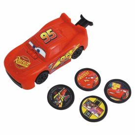 Carrinho Lan&ccedil;a Disco Rel&acirc;mpago Mcqueen Toyng