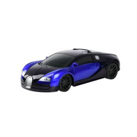 Carro Azul com Controle Remoto e Pedal Havan Toys - HBR0907