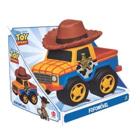 Carro Fofom&oacute;vel Toy Story Woody L&iacute;der Brinquedos - 3871