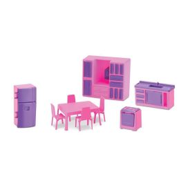 Casinha de Boneca Cozinha Judy 220 Samba Toys - Rosa