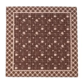 Centro de Mesa 75X75 cm Havan Casa - Café