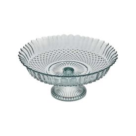 Centro De Mesa Com Pé Diazão Vitazza 30 Cm - Vidro