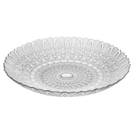 Centro De Mesa Pluma Vitazza 38Cm - Transparente 