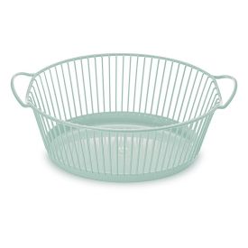 Cesta Oval Fofura 25 Litros Havan Baby - Verde